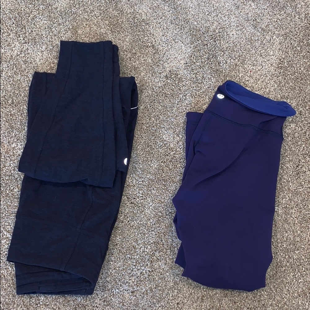 Lulu joggers and reversible leggings PACKAGE